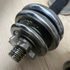 （受け渡し予定者決定）ダンベル2つ　マックス5kgの画像