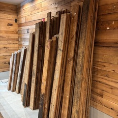 希少!!  輸入古木　大量木材　ヴィンテージウッドの画像