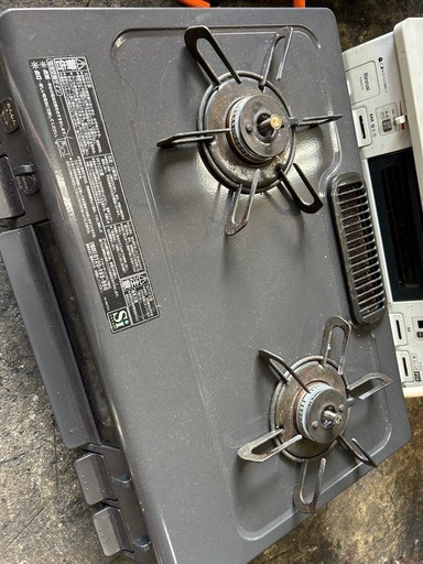 配達可能?動作良好 ガスコンロ LPガス