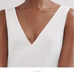 Tiffany & Co. スターリングシルバー チェーン　約51cmの画像