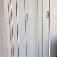 山崎実業 tower 棚付き キャスター付き 北欧 ハンガーラックの画像