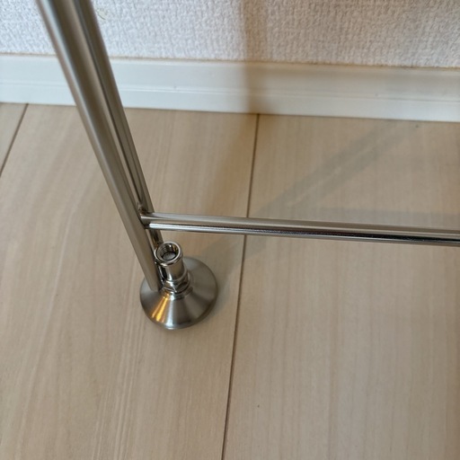 【美品】無印良品　ステンレスユニットシェルフ　高さ８３ｃｍタイプ用　追加用帆立　小 2個セット ステンレスユニット