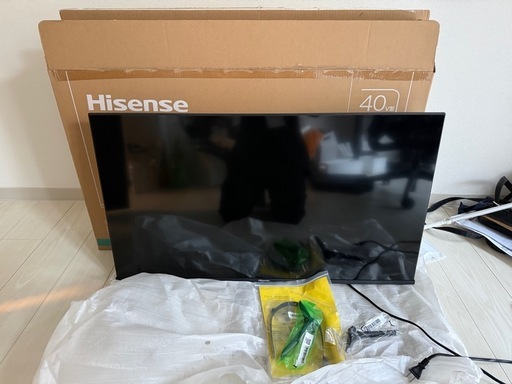 【美品】hisense ハイセンス 40E4N 40インチ 液晶テレビ
