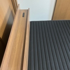 ベッドマットレス付きの画像