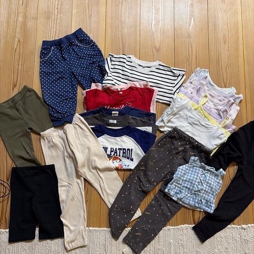 【専用】子ども服 まとめ売り 女児110cm 春夏服まとめ売り (123) 西木津のキッズ用品《子供服》の