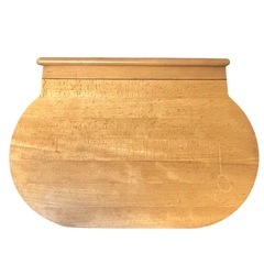 カリモク家具 折りたたみ式 ドレッサー メイクボックス 昭和平成レトロ 収納付きの画像