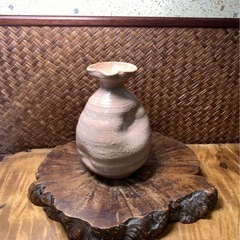 【萩焼】陶楽造 酒器 セット 共箱 陶印有 徳利 ぐい呑 3点セット 良品 和美術 骨董 古玩 懐石道具 茶道具 煎茶道具 華道具 お猪口の画像