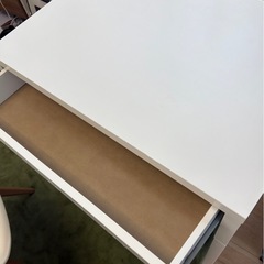 【取引中】IKEA　イケア　デスク　チェア　ホワイトの画像