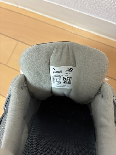 New Balance Made in USA 993 グレー　ニューバランス　26.0cm