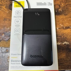 Baseus Bipow2　モバイルバッテリーの画像