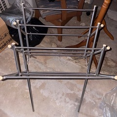 G0118 ステンレス製折りたたみ物干し台　の画像