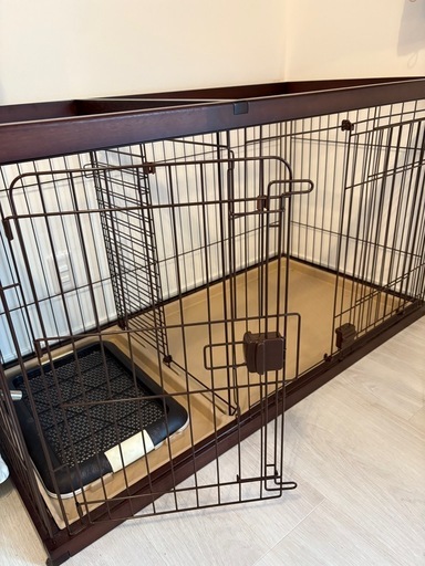 犬　ケージ　トイレのしつけ