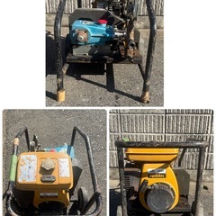 iwata イワタ エンジン式　高圧洗浄機 WRE-1000　MW320 ROBIN ロビン　EY20 最大5馬力　吸水ホース付の画像