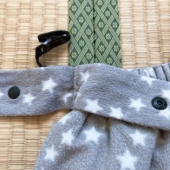 抱っこ紐&ベビーカーにも使えますの画像