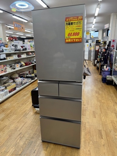 ジモティー特別価格?AQUA製★５ドア冷蔵庫★自動製氷★6ヶ月間保証付き