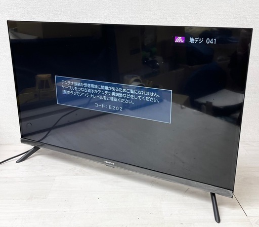 【中古品】Hisense ハイセンス 32V型 液晶テレビ 32A30G ADSパネル 2022年製 リモコン付き　生活家電