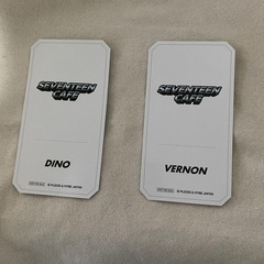 SEVENTEEN cafe カード　ミニファイルの画像