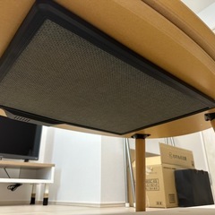無印良品 楕円こたつテーブルの画像