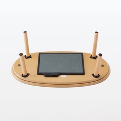 無印良品 楕円こたつテーブルの画像