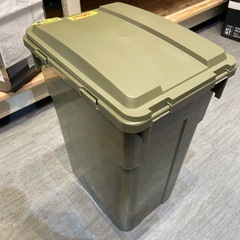 【ゴミ箱】【カーキ色】【33L】クリーニング済み【管理番号0118】野の画像