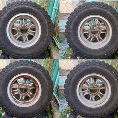マキシス ビッグホーン maxxis MT-764 Bighorn LT235/75R15 アルミホイール付き 4本セットの画像