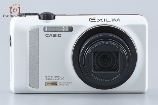 【中古】Casio カシオ EXILIM EX-ZR200 ホワイト コンパクトデジタルカメラ