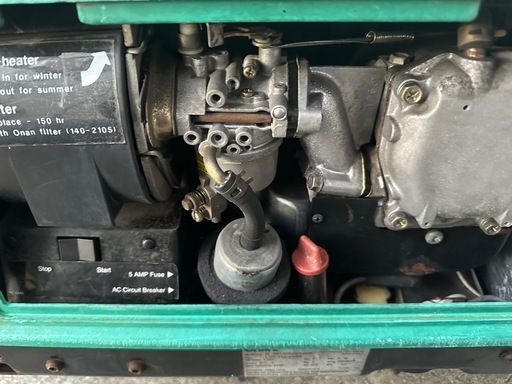 Onan オナン 発電機　2，8kw micro lite 2800マイクロライト 2800ジェネレーター