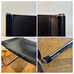 オフィスチェア ミーティングチェア 事務用品 事務所 椅子 合成皮革の画像