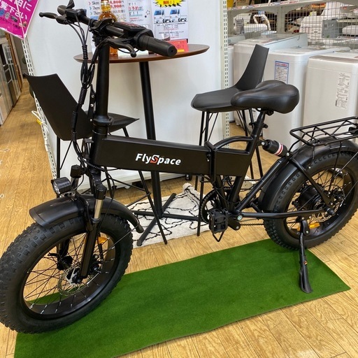 ??目玉商品??Fly Space 20インチ電動アシスト自転車折りたたみ自転車 ファットバイク 坂登30度 軽量 耐震性 頑丈性 耐