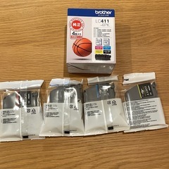 プリンターインク　brother 純正インク　LC411-4PK
