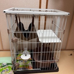 キャットケージ セット　猫ケージの画像