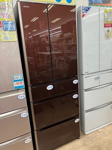 【値下げしました！！】475L冷蔵庫 HITACHI/日立 2016年製 R-G4800F No.4920● ※現金、クレジット、スマ