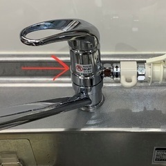 【値下げしました-20%】THANKO 食洗機 ラクア｜2024年製｜Panasonic分岐水栓CB-SSG6付き(TOTO可) の画像