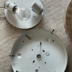 天井付け　昭和レトロなアンティーク照明器具の画像