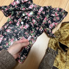 犬 浴衣 着物の画像