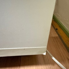 ニトリ　カウンターキャビネットホワイトの画像