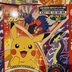 丸美屋 ポケモンカレー160g 特価 シール無し 保存食レトルトカレー 主婦(主夫)の味方の画像