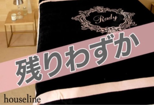 Rady レディー ホテルフレーム 毛布 ダブルサイズ タオルケット 布団ベッド