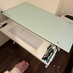 ニトリ パソコンデスク 110×60×76cmの画像