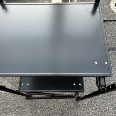 アウトドアサイドテーブルアルミ製の画像