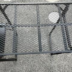 アウトドアサイドテーブルアルミ製の画像