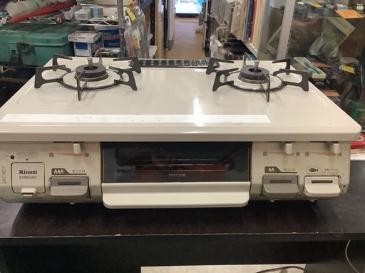リンナイ　プロパンガスコンロ　KGM64BE  リサイクルショップ宮崎屋　佐土原店　26.3.21