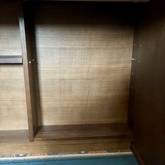 天然木　学習机の画像