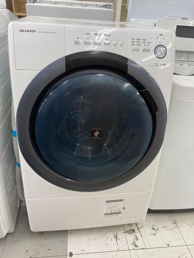 ★リユースのサカイ千葉中央店★ SHARP ドラム式洗濯乾燥機 7.0/3.5㎏ 19年式 動作確認／クリーニング済み TC6228