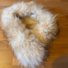 ファーのマフラー🧣襟巻きの画像