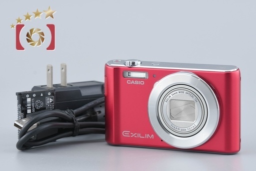 【中古】CASIO カシオ EXILIM EX-ZS240 レッド コンパクトデジタルカメラ