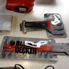 BLACK&DECKER 芝生.庭木バリカン  中古の画像