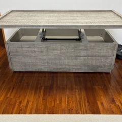 値下げしました。Ashley テーブル　リフトトップ の画像