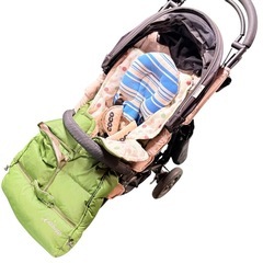 エアバギー ココ ダウンフットマフ付きの画像