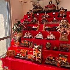 【購入価格約100万円】人形のモリシゲ雛人形7段の画像